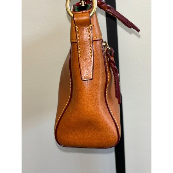 Dooney & Bourke Tan Leather Crossbody Bag - Picture 7 of 16
